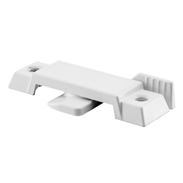 Sash Lock, Diecast, White, Used On Vertical and Horizontal Sliding, PK2